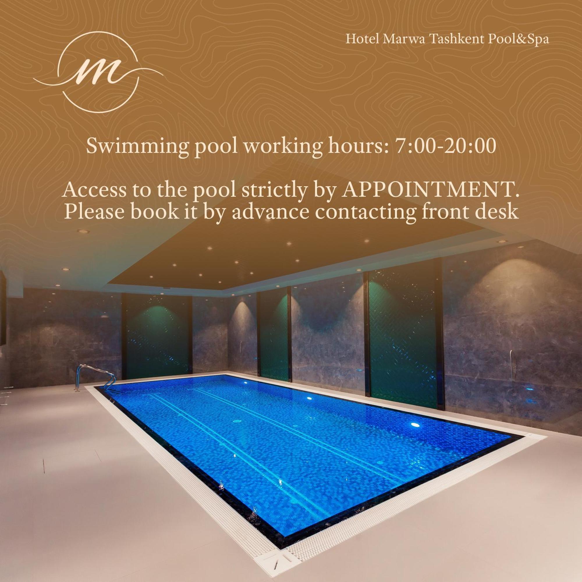 Hotel Marwa Tashkent Pool&Spa Luaran gambar